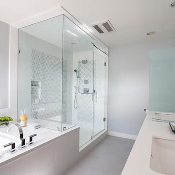 Designer Erica Islas of EMI Interior Design: Modern Bathroom Design Remodel