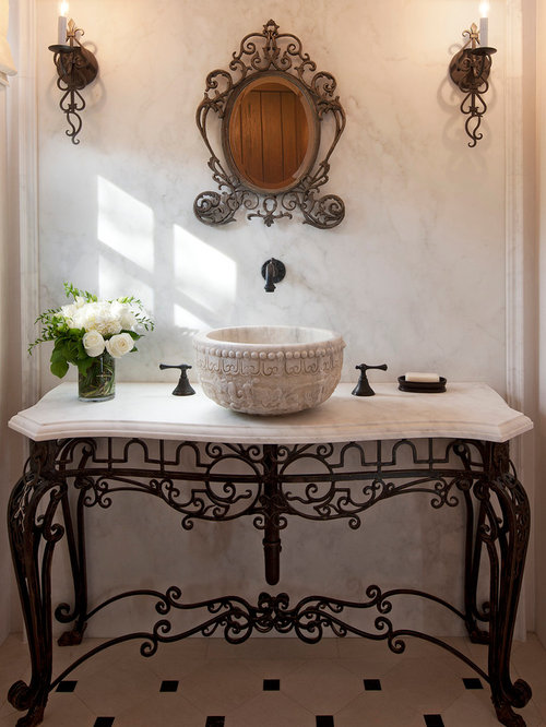 Wrought Iron Bedside Table Houzz