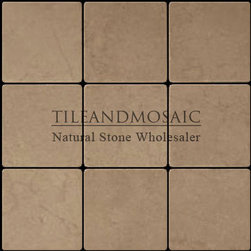Crema Marfil Marble 4x4 Marble Tile Tumbled - Products