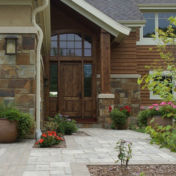 Complimentary Driveway, Front Walk and Landscaping