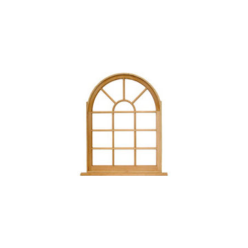 wood windows TRUE ROUND TOP