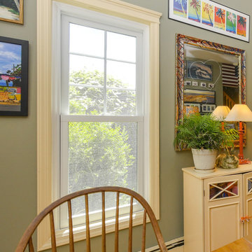 Delightful Dining Room with New Window - Renewal by Andersen New Jersey / NYC