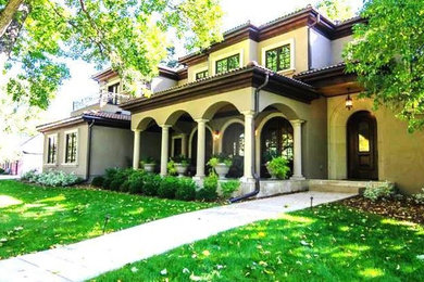 Arts and crafts exterior home photo