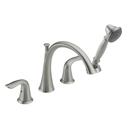 Delta Lahara&reg; Roman Tub with Hand Shower Trim - Tub And Shower Faucet Sets