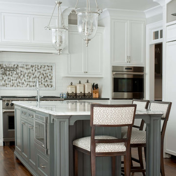 Clean Transitional Custom Kitchen
