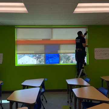 Roller Shades For Classroom Windows - Optimizing Focus & Minimizing Distractions