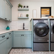 Oak Laundry Basement
