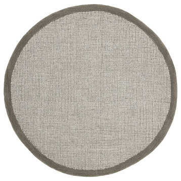 Safavieh Abstract Collection ABT220 Rug, Sage/Ivory, 6' Round