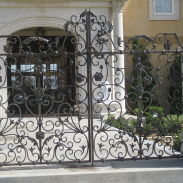Iron gates