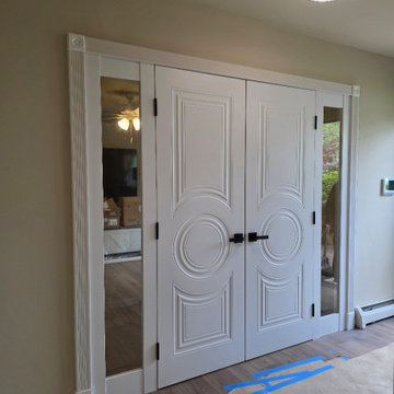 Custom order - Mela 7001 with sidelites and fluted trims
