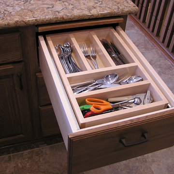 Kitchen featuring Oak Cabinetry