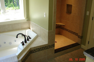 Design ideas for a classic bathroom in Portland Maine.
