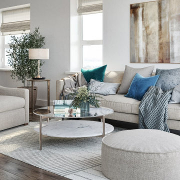 Interior 3D Rendering for a Modern Townhouse