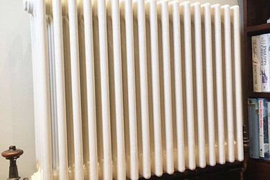 Replacement radiator installation in Hertfordshire