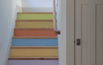 Weekend Project: A Dozen Ways to Give Your Stairs a Creative Makeover