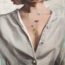 Violet - Mixed Media Art