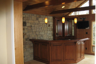 Inspiration for a timeless family room remodel in Richmond