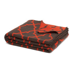 Eco Reversible Morocco Throw - Spice/Chocolate - Products