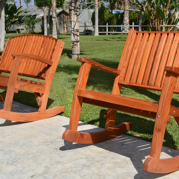 Ruth Redwood Rocker