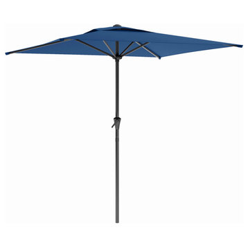 CorLiving PPU-390-U Square Patio Umbrella, Cobalt Blue