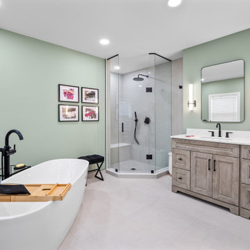 Primary Ensuite Renovation in Richmond Hill