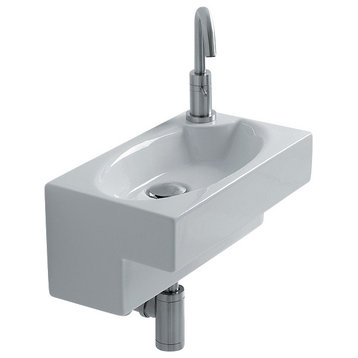 Deca WSB5501F Wall Mounted Bathroom Sink 17.3" x 9.8"