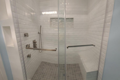 Modern White Bathroom Renovation
