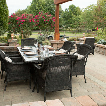 Patio Complete with Fire Feature