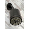 Kingston Brass KBX814.NDL NuvoFusion Tub and Shower Trim Package - Matte Black
