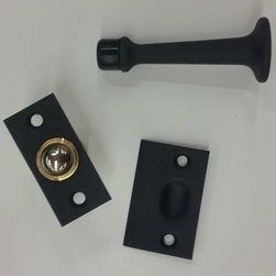 Flat Black Finish - Door Hardware