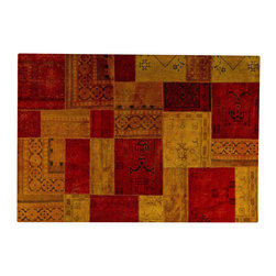 Mat Vintage - Mat Vintage Renaissance Red Orange Rug - Rugs