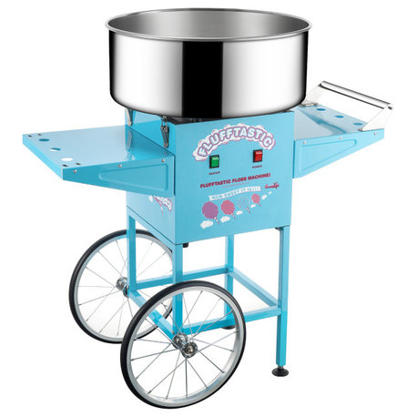 Cotton Candy Machine Flufftastic Floss Maker With Stainless-Steel Pan