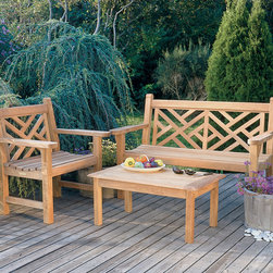 Kingsley Bate Chippendale Benches - Indoor Benches