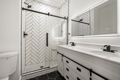 Example of a bathroom design in Birmingham