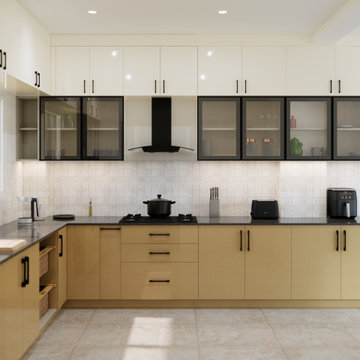 Ochre & Glass Kitchen