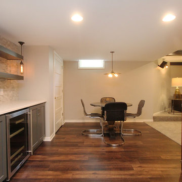 Modern Rustic Lower Level