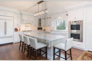 Inspiration for a large timeless home design remodel in Providence