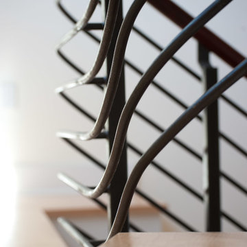 Middlebury Custom Home | The Staircase