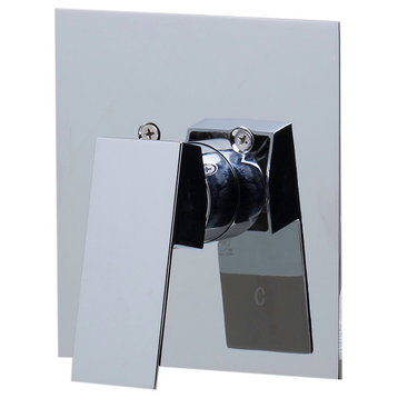 AB5501-PC Polished Chrome Shower Valve Mixer with Square Lever Handle
