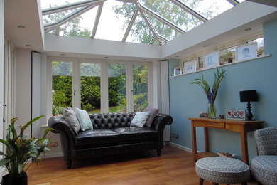 Example of a trendy home design design in Cheshire