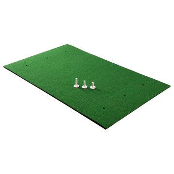 Golf Hitting Mat Artificial Turf Training Mat Outdoor or Indoor Golf Simulator