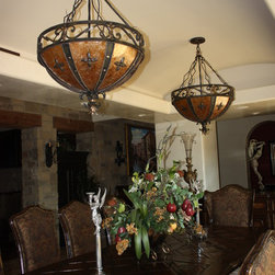 CH-222 Hand Made Iron Chandelier - Chandeliers