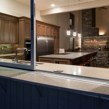 Lake Sammamish Kitchen - Waterfront home 900 SF remodel