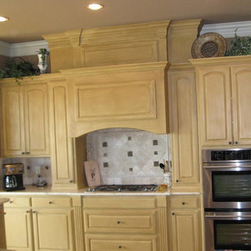 Kitchen Cabinet Revival - Before