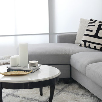 Before/ After: Chic Meets Glam Inside a NYC Studio Apartment