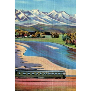 A Northern Pacific Passenger Excursion - Canvas Poster 20" x 30"