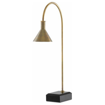 Currey and Company 6000-0628 Thayer, 1 Light Desk Lamp, Multi-Color