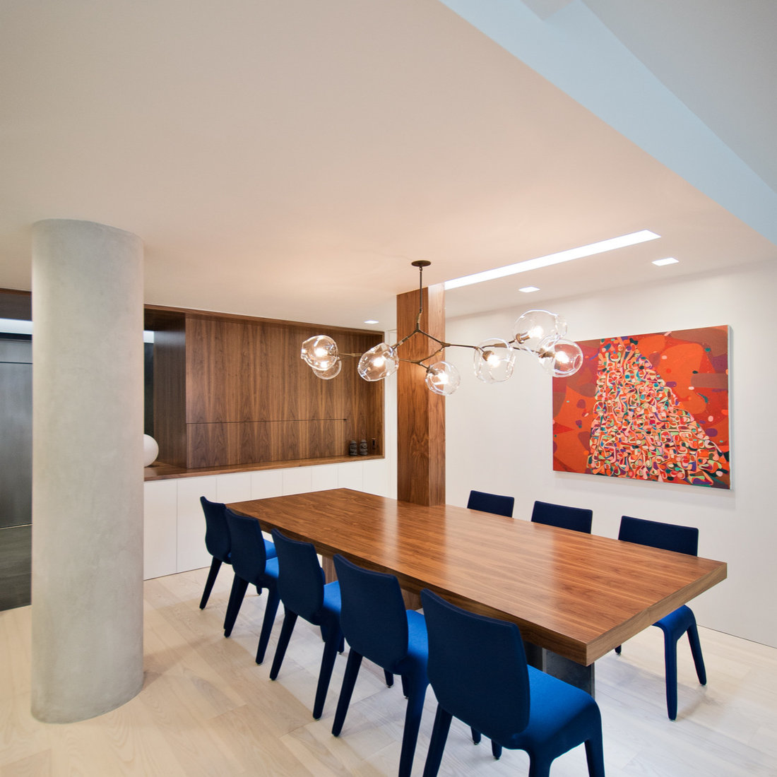 Custom Walnut Dining Table