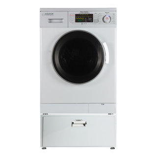 Full-Automatic Washing Machine 7.7 lbs Washer/Spinner Germicidal UV Light Pink