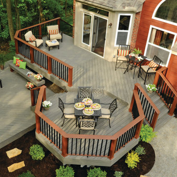 AZEK and TimberTech Composite Deck Railing